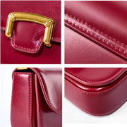 small genuine leather crossbody bag, view 9 - MRSLM