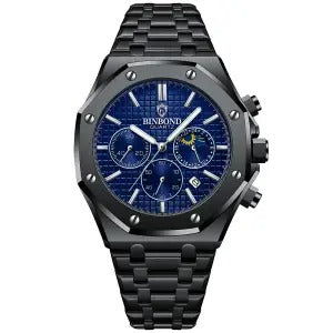men's automatic stainless steel watch, view 6 - MRSLM