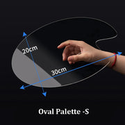 transparent acrylic paint palette, view 3 - MRSLM