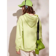 3D plush flower pullover hoodie, view 4 - MRSLM