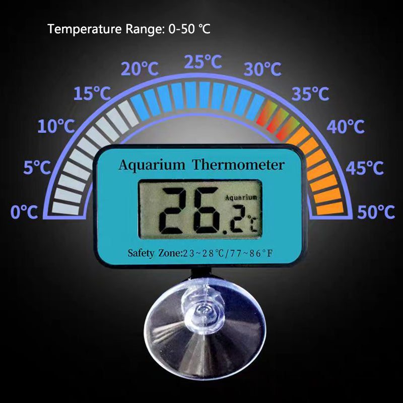 Aquarium digital LCD thermometer, view 5 - MRSLM