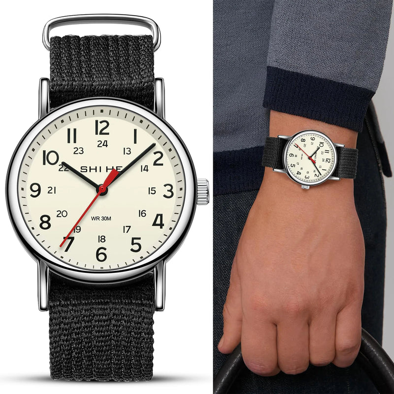unisex military sports quartz watch, view 10 - MRSLM