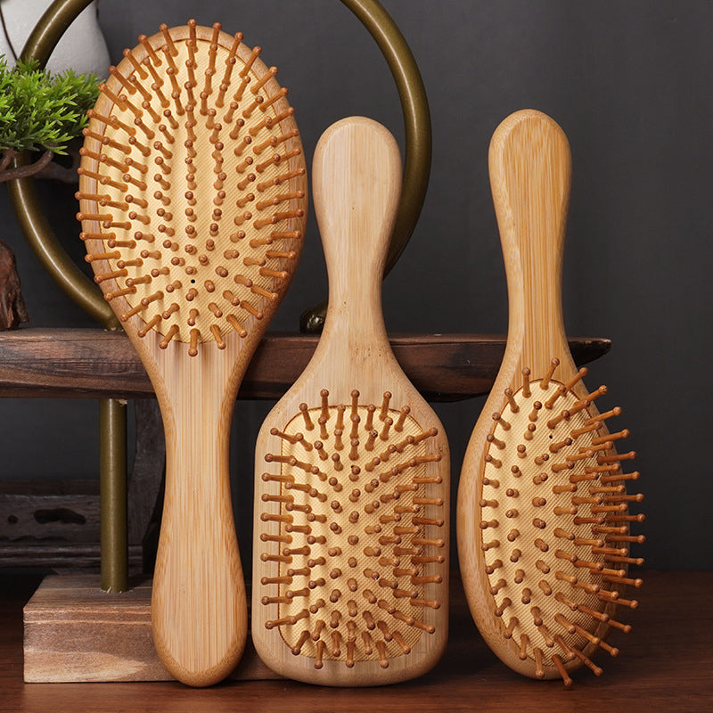 bamboo massage comb, view 5 - MRSLM