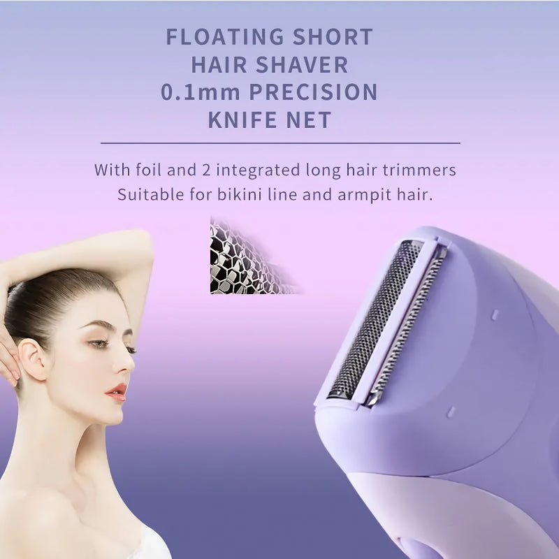 4-in-1 women's epilator, view 5 - MRSLM
