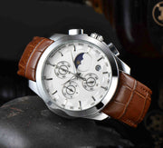 men's six-hand calendar quartz watch, view 13 - MRSLM