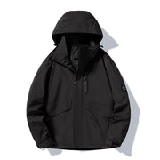 thin hooded hiking jacket, view 8 - MRSLM