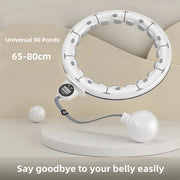 adjustable weighted smart hula hoop, view 9 - MRSLM