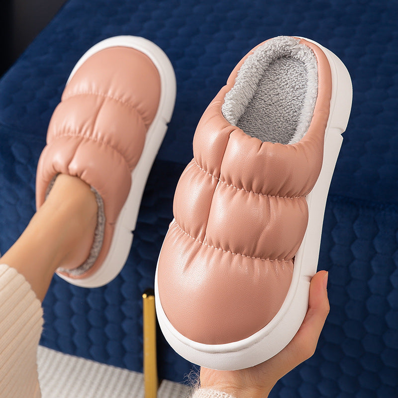 unisex warm indoor slippers, view 6 - MRSLM