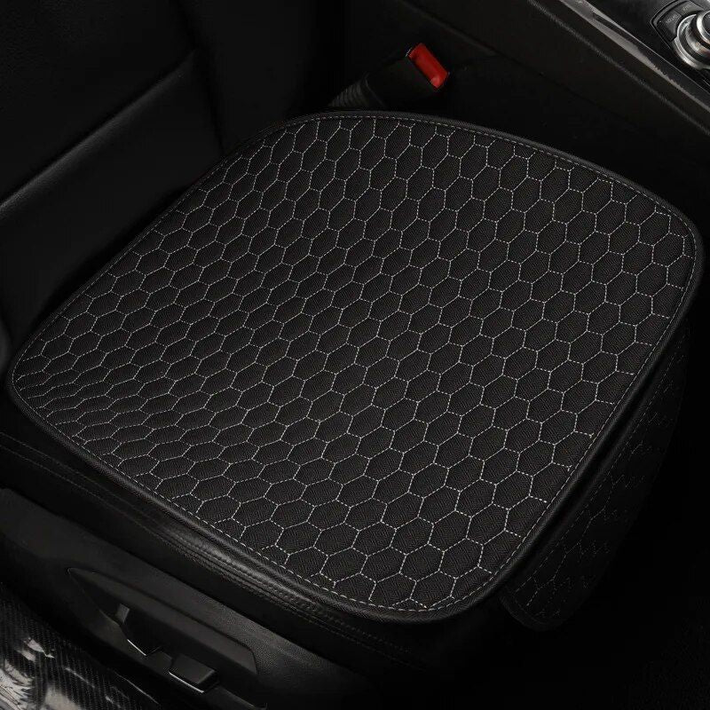 universal linen car seat cover, view 2 - MRSLM