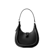 genuine leather moon bag, view 3 - MRSLM