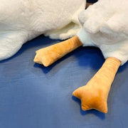 cozy duck plush pillow, view 5 - MRSLM