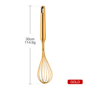 small stainless steel egg beater, view 3 - MRSLM