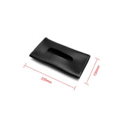 PU leather car sun visor tissue holder, view 5 - MRSLM
