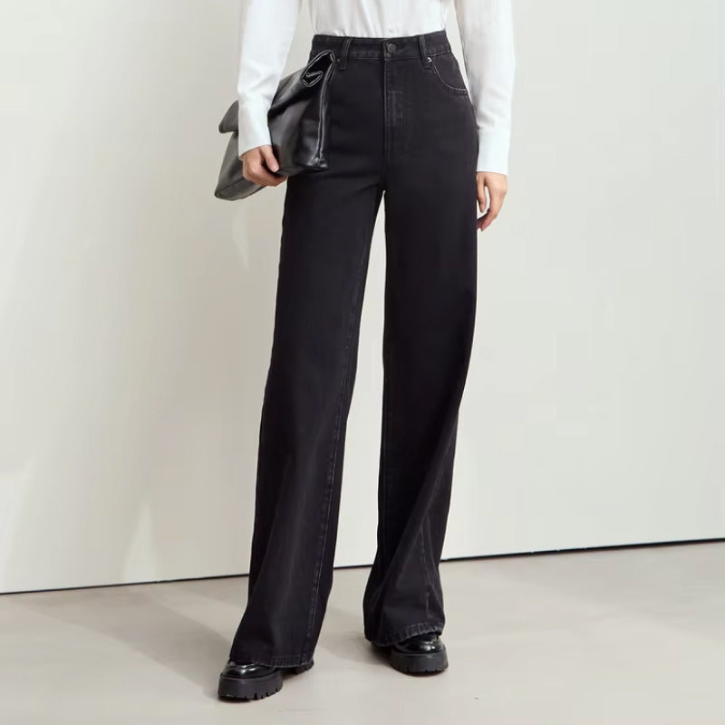 women's wide-leg retro jeans - MRSLM