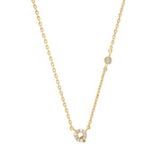 letter pendant necklace, view 12 - MRSLM