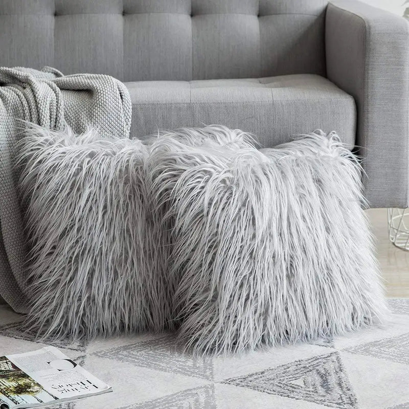 plush square pillowcase, view 6 - MRSLM