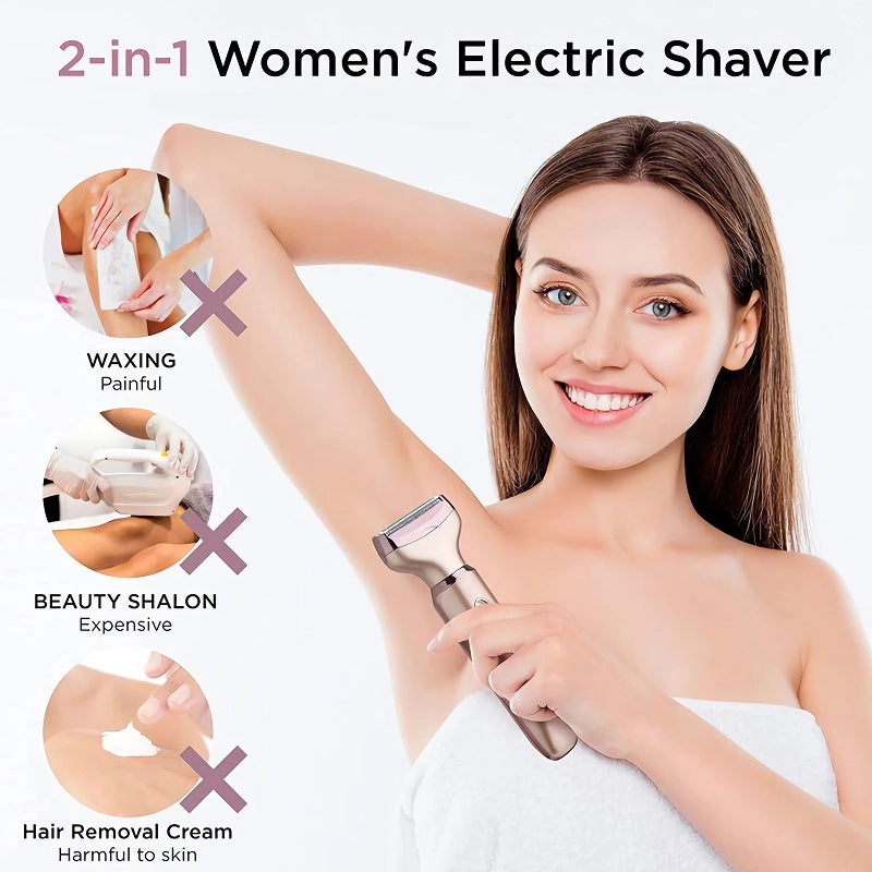 2-in-1 electric epilator for women, view 3 - MRSLM