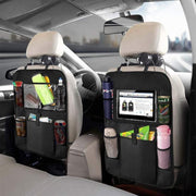 car seat back organizer with anti-kick mat - MRSLM