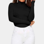 Classic turtleneck long-sleeve top, view 8 - MRSLM