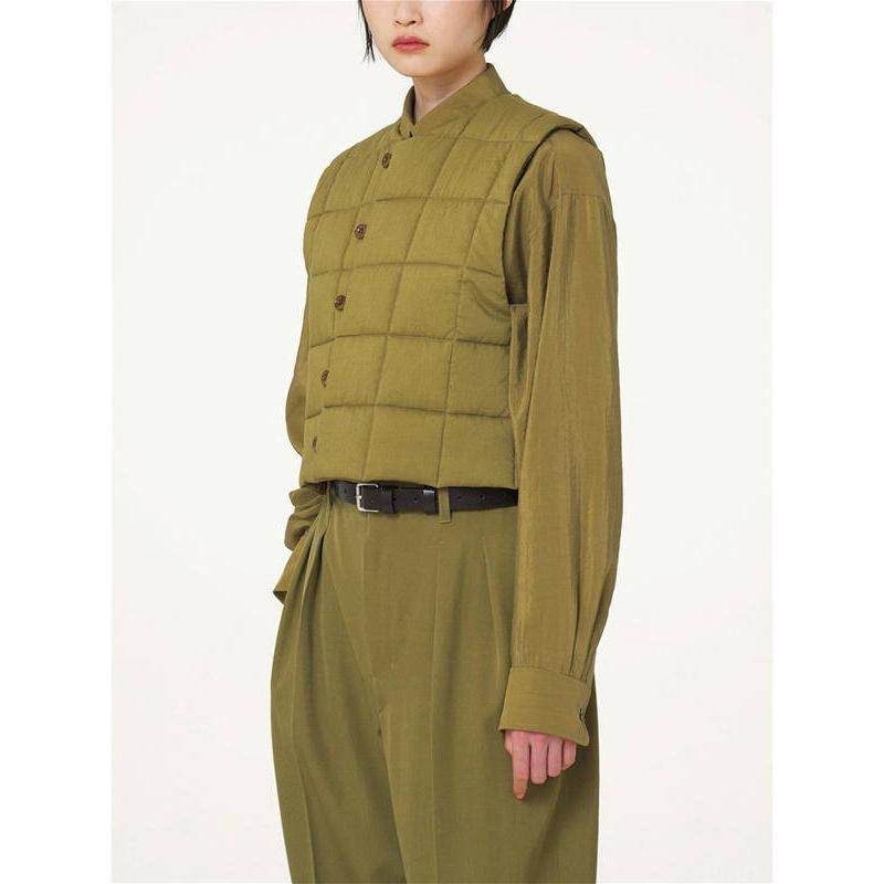 women's diamond pattern vest, view 4 - MRSLM