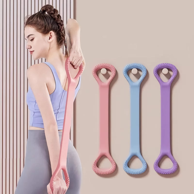 8-shaped fitness resistance band, view 5 - MRSLM