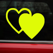 reflective love heart decals, view 8 - MRSLM