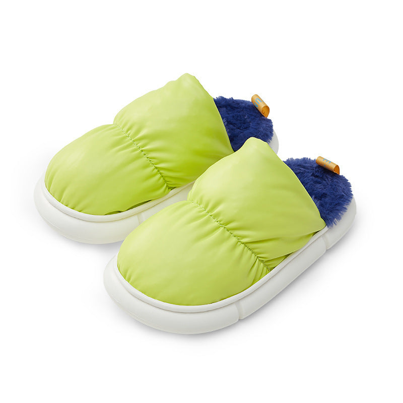 plush warm indoor slippers, view 4 - MRSLM