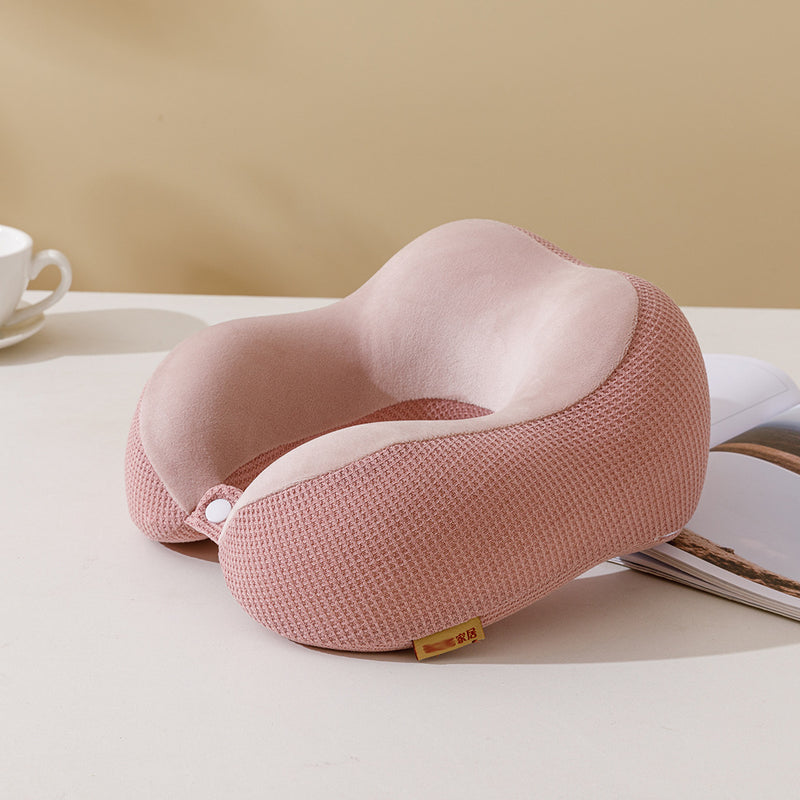 memory foam U-shaped neck pillow, view 6 - MRSLM