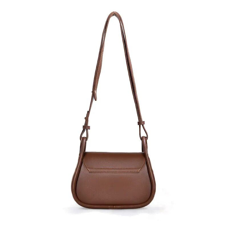 elegant square PU leather crossbody bag, view 6 - MRSLM