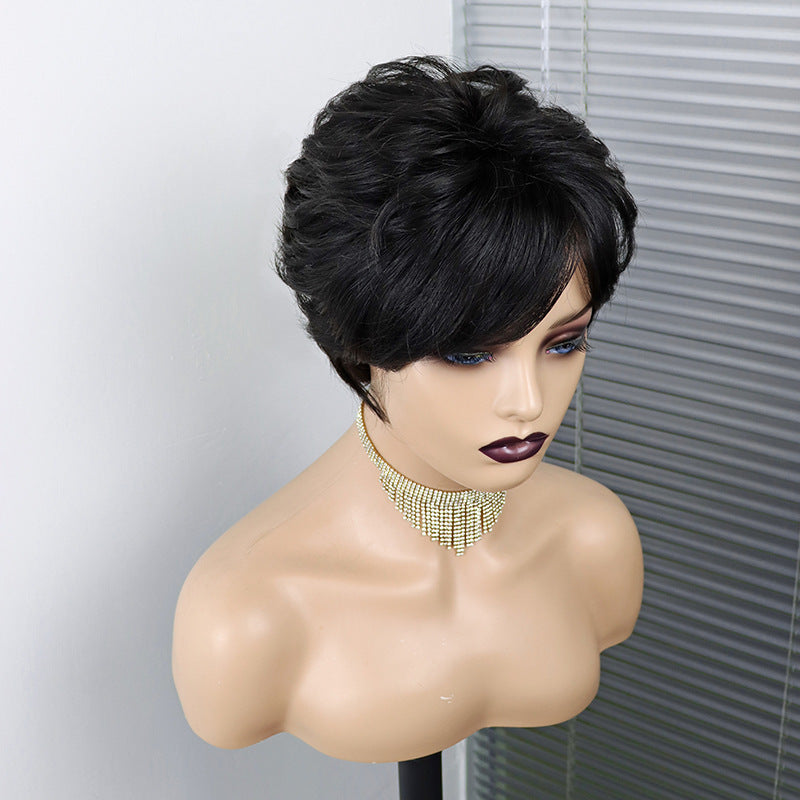 short wavy pixie cut wig, view 5 - MRSLM