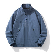 stand collar retro jacket, view 4 - MRSLM