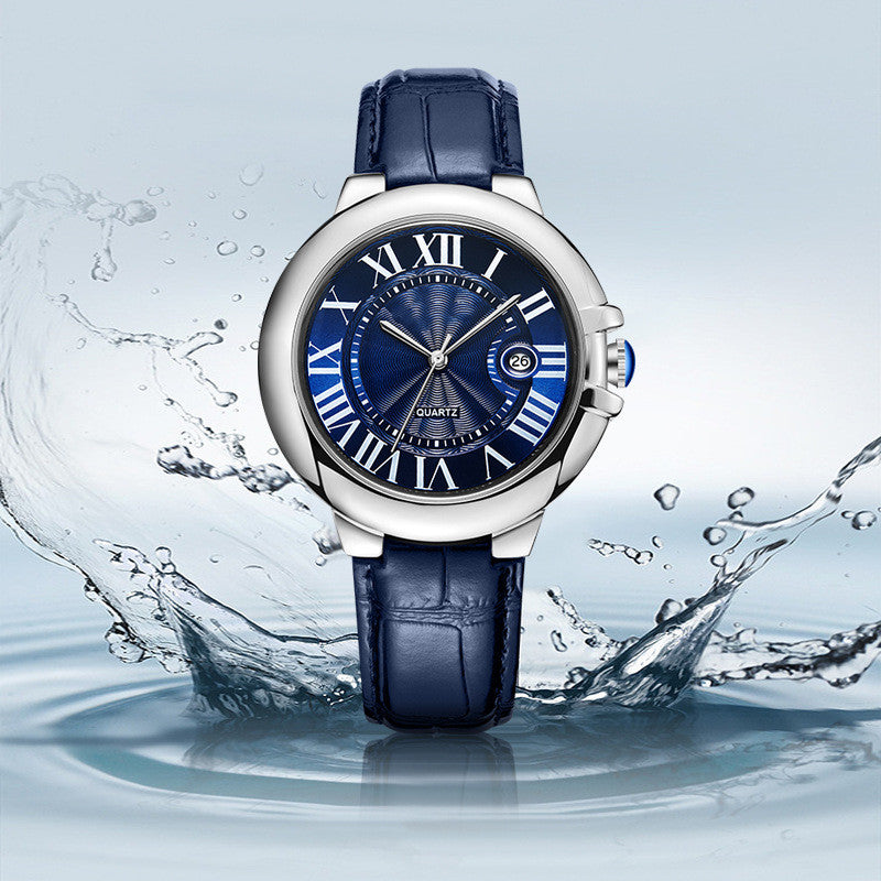 men's waterproof business quartz watch, view 7 - MRSLM