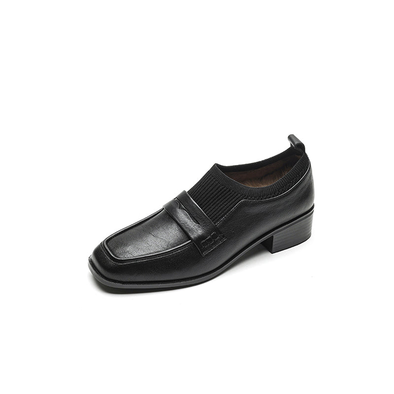 retro leather pumps, view 2 - MRSLM
