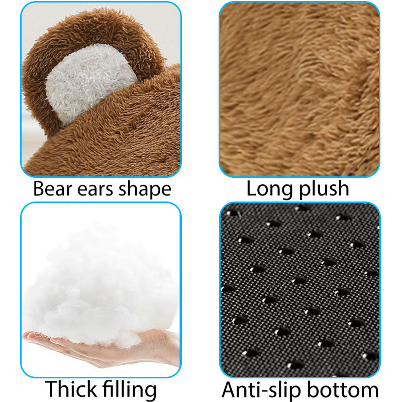 Cozy plush cat bed, view 6 - MRSLM