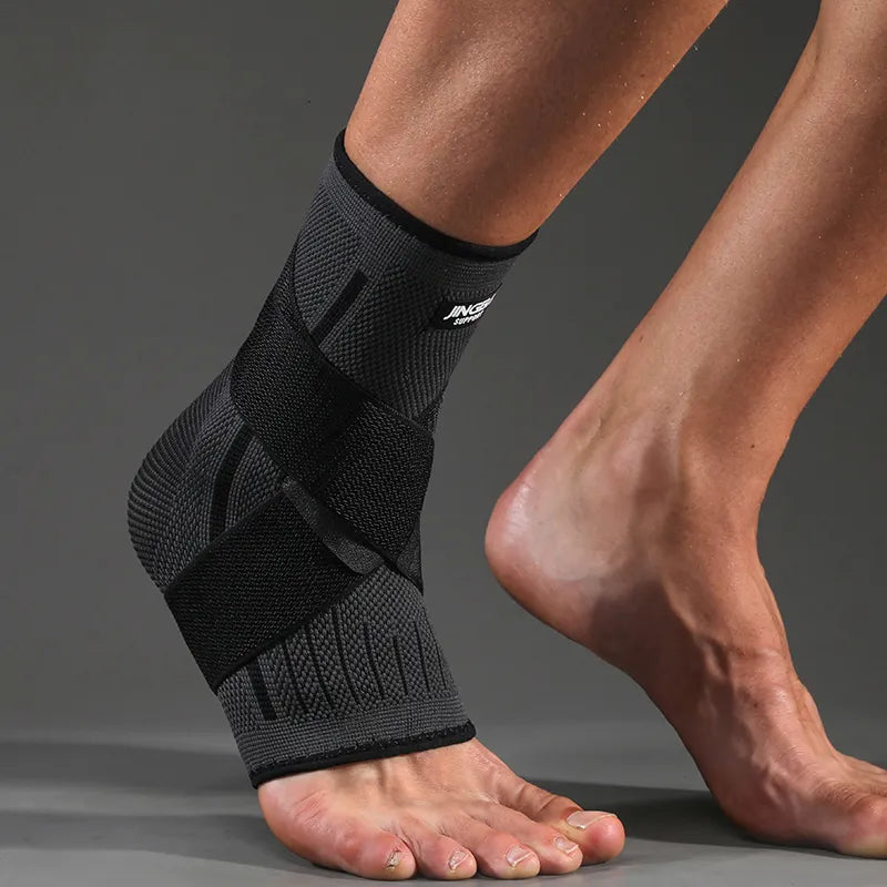 compression ankle brace, view 3 - MRSLM