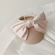 open top straw sun hat, view 2 - MRSLM