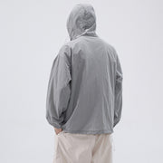 summer nylon coat men loose fit, view 3 - MRSLM