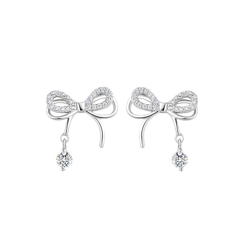 925 Silver Butterfly Stud Earrings