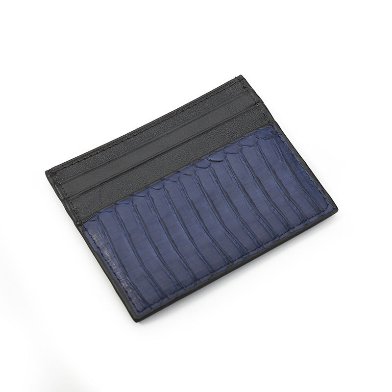 genuine leather card holder wallet, view 3 - MRSLM