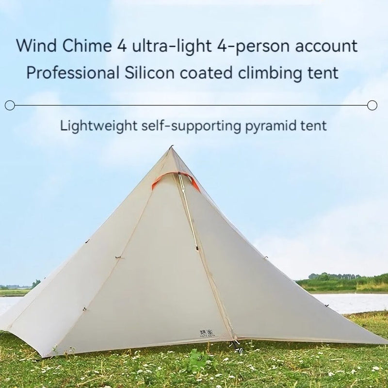 Pyramid Windwisper 4-Person Ultralight Tent