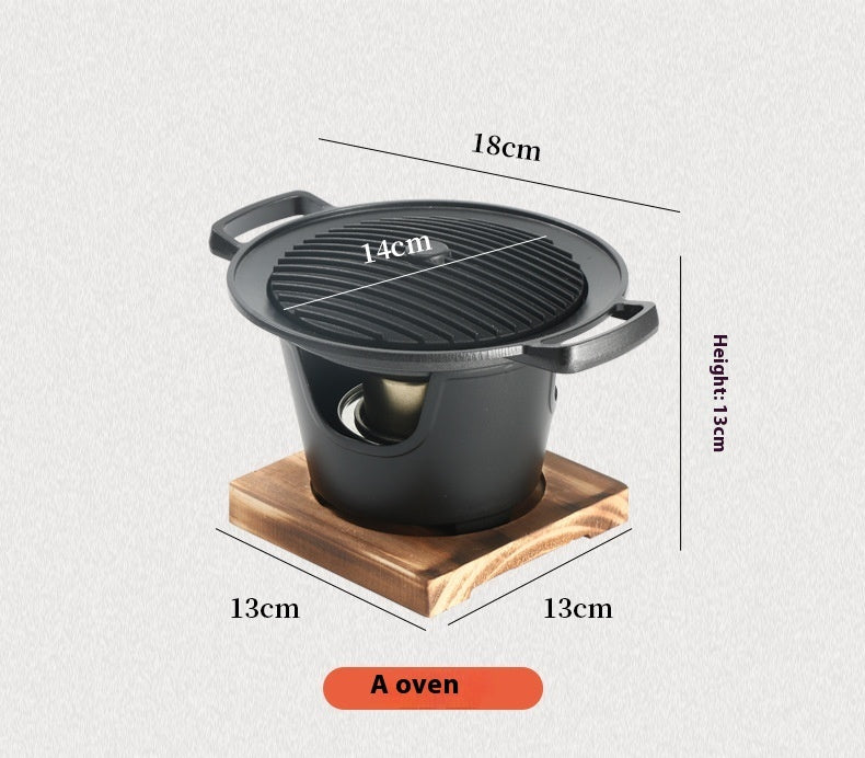 japanese style mini barbecue stove, view 6 - MRSLM