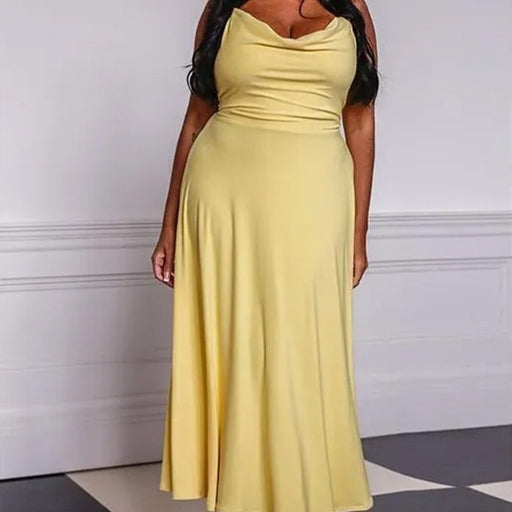 satin sling dress for women - MRSLM