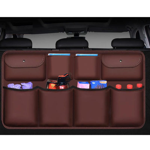 pu leather car trunk organizer - MRSLM