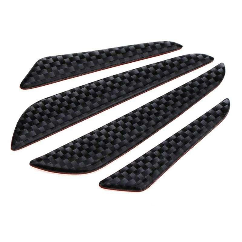 Carbon fiber car door edge guard strips, view 2 - MRSLM