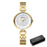 women's rhinestone stainless steel bracelet watch, view 4 - MRSLM