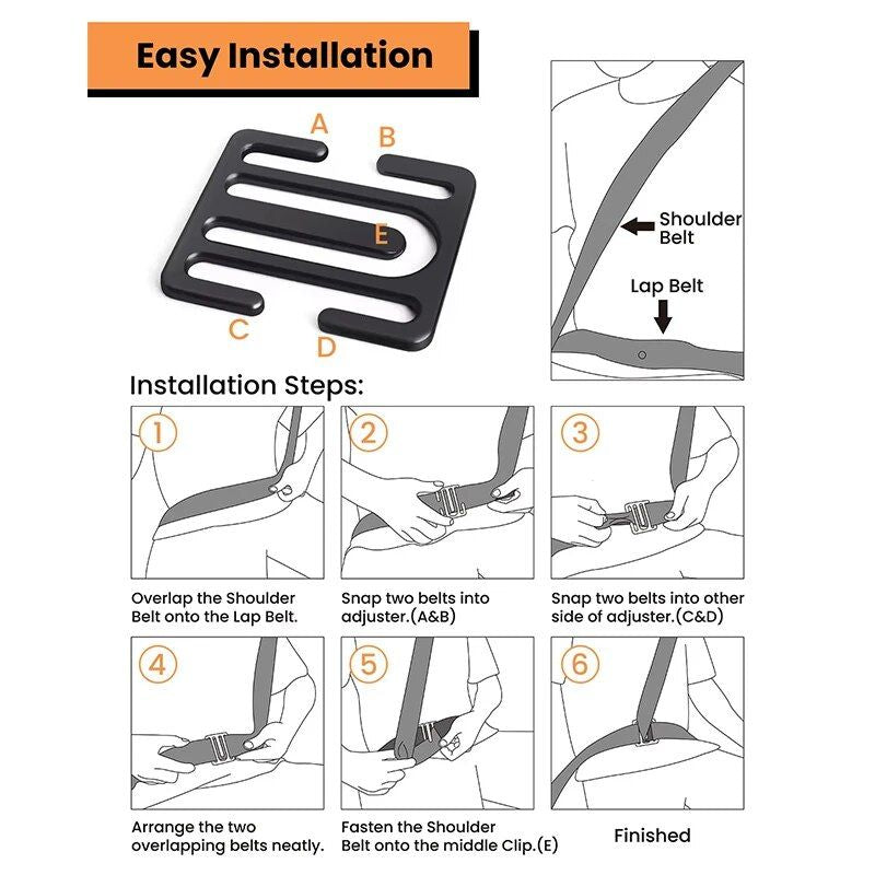 kid's comfort seat belt positioner, view 11 - MRSLM