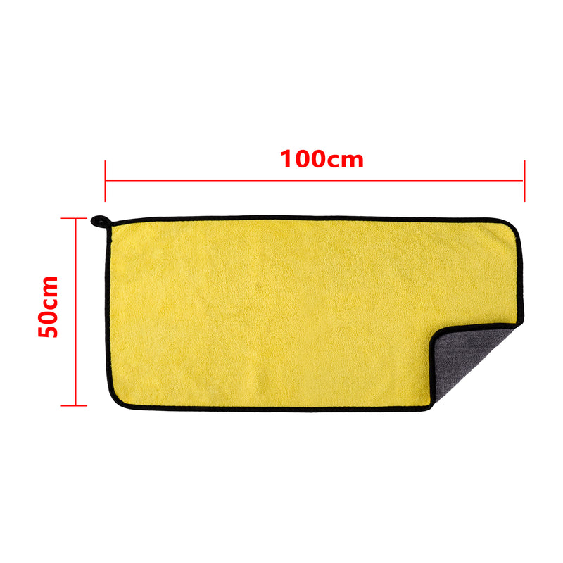 super absorbent microfiber pet towel, view 2 - MRSLM