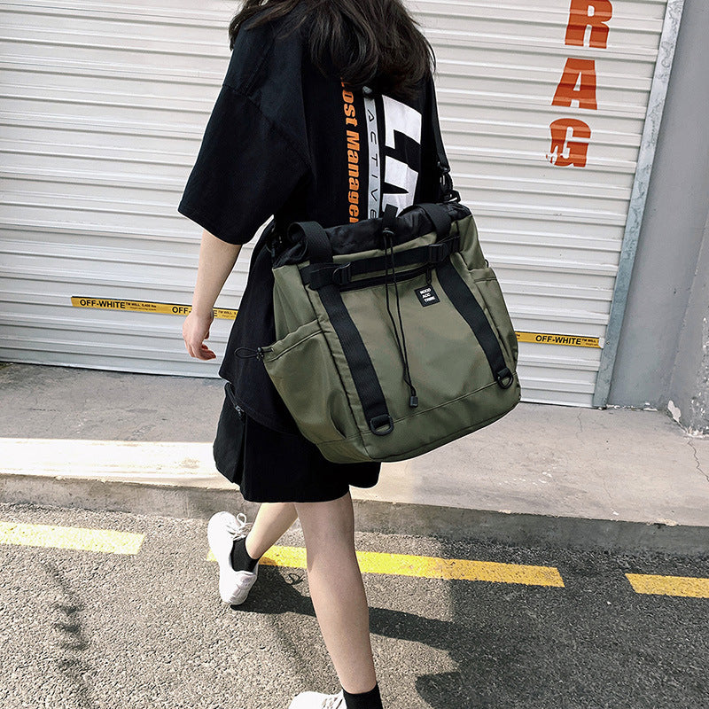 canvas cargo shoulder bag - MRSLM