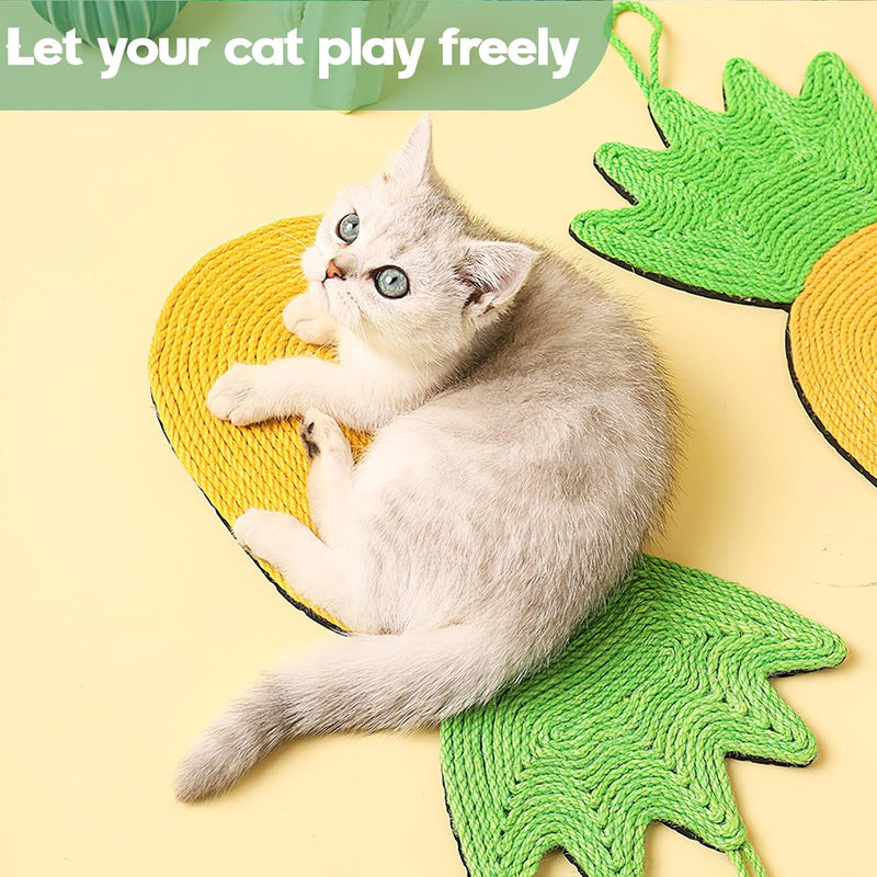 sisal rope cat scratching pad, view 3 - MRSLM