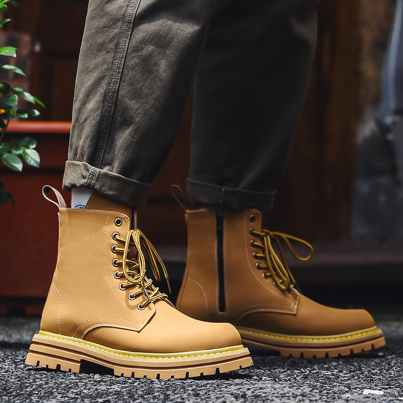 handmade vintage british men ankle boots, view 8 - MRSLM